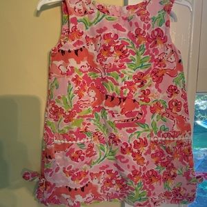 Lilly Pulitzer tiger dress size 2 EUC